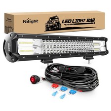 Nilight LED Light Bar 20Inch 288W Flood Spot Combo 28800LM Off Road Driving L...
