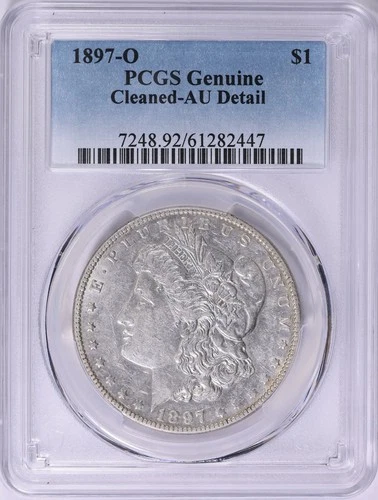 1897 O Morgan Silver Dollar $1 PCGS AU Details