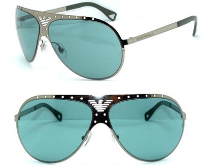 ARMANI SONNENBRILLE GRÜN PILOT BRILLE 9330 ADLER LOGO 9443 TASCHE EA7 9571 U2