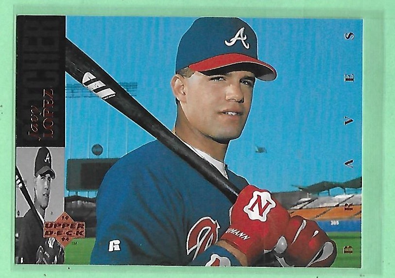 1994 Upper Deck Baseball Javy Lopez #255 Atlanta Braves👍