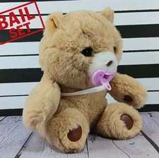 Little Live Pets Cozy Dozy Cubbles Bear Teddy Interactive Pacifier Plush 2018 