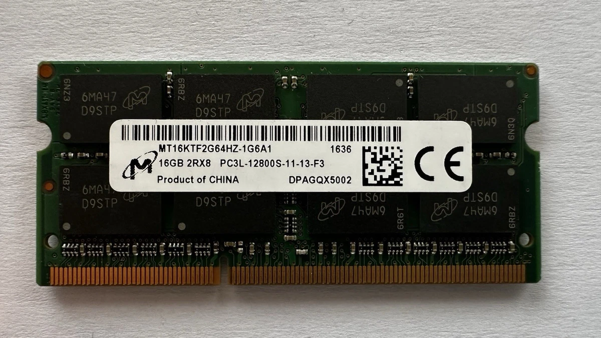 2x8 Go RAM Samsung DDR3 1333 MHz SO-DIMM Pour PC Portable Sony Vaio VPCF21Z1E/BI - PC3-10600