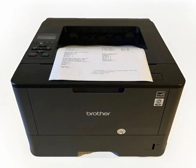 Brother HL-L5100DN Praxis Rezept Laserdrucker- A4-A5- Ausgedruckt: 16500 Seiten