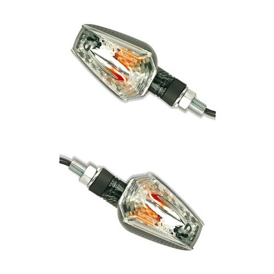 Blinker Set M10 Carbon - look klar für Buffalo Warrior 50 Longjia Firefox