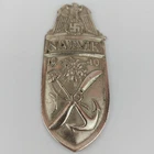 WW2 Narvik 1940 Shield Badge German Military 9cm