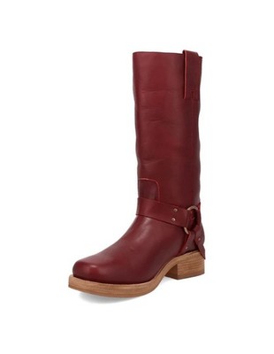 Dingo Western Boots Mens Rip Leather Harness 14 Inch Shaft DI2307
