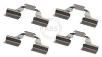 A.B.S. ZubehöRsatz, Scheibenbremsbelag 1827Q FüR Renault Toyota