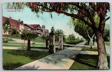 Pasadena, CA Postcard - Orange Grove Avenue, Pasadena