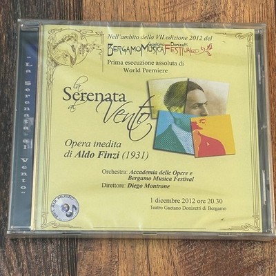 Aldo Finzi   La Serenata al Vento CD 2016 World Premiere Opera Bel Air Music NOS
