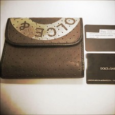 D G Dolce  Gappana Bi-fold Wallet 