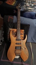 Hand Built Mahogany Voyager Style Guitar African Mahogany
