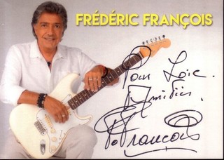 FREDERIC FRANCOIS AUTOGRAMM / WIDMUNG