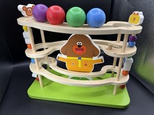 Hey Duggee Wooden Ball Runner / Run / Maze Toy Playset - 100% Complete