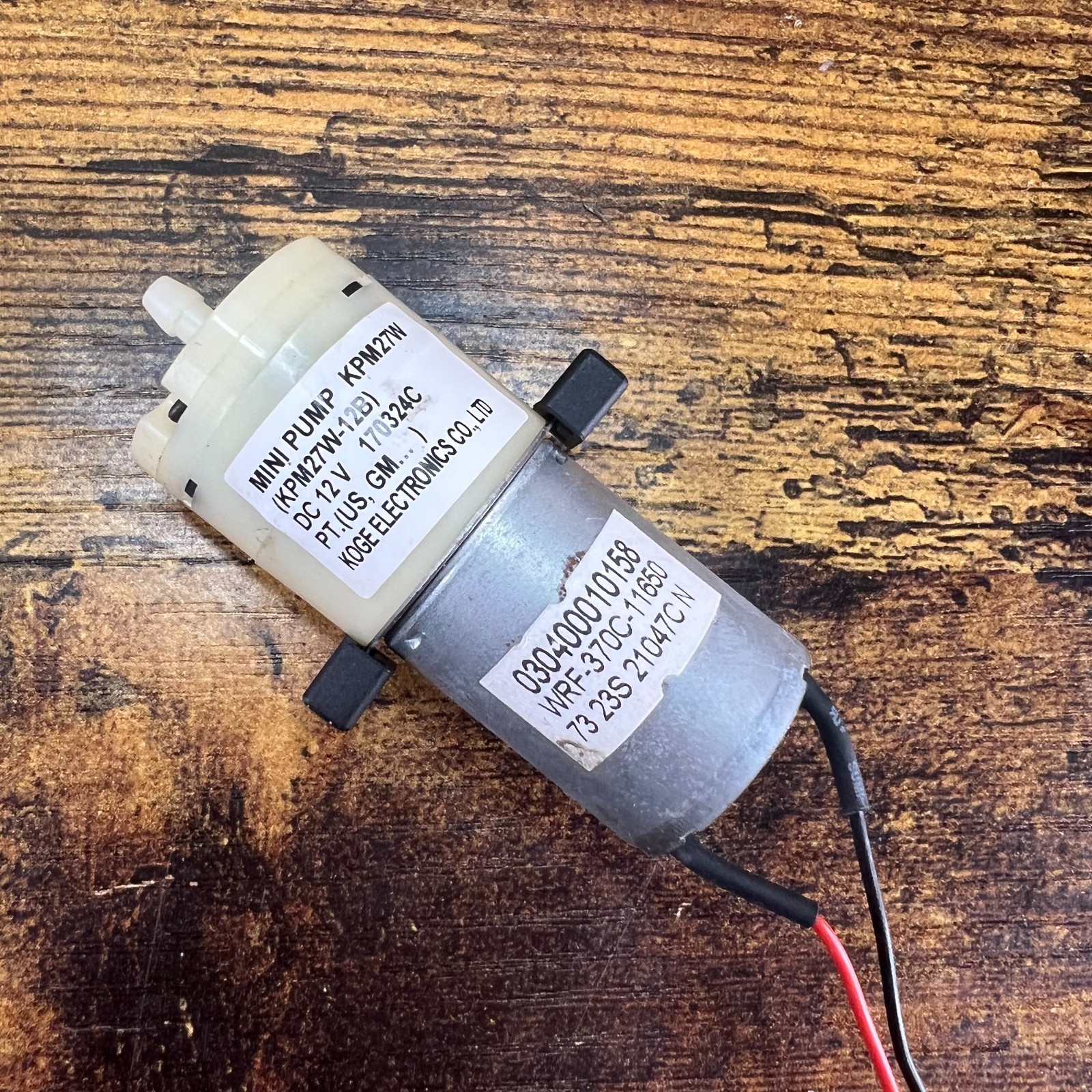 Replacement - Mini Pump Air Kpm27w