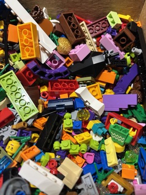 LEGO 4 lbs Pounds Random Building Parts Pieces Bricks Clean Bulk Lot