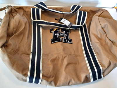 Tommy Hilfiger Large Gym/Duffel Bag Never Used NWT's Tan Colored