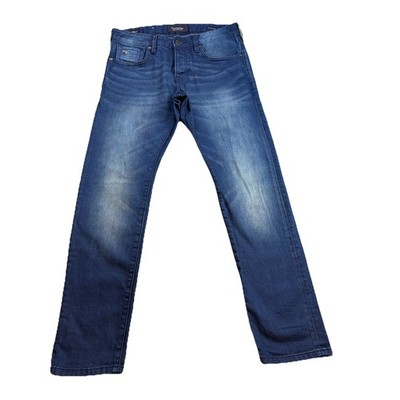 Scotch & Soda Herren Jeans Größe 30R Blau Ralston Slim Stretch Taille 30 Bein 30 Inch