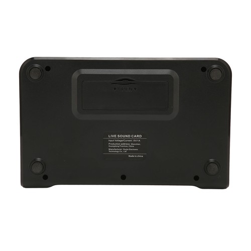 External Live Sound Card Professional Mixer Voice Changer With 12 - Afbeelding 11 van 12