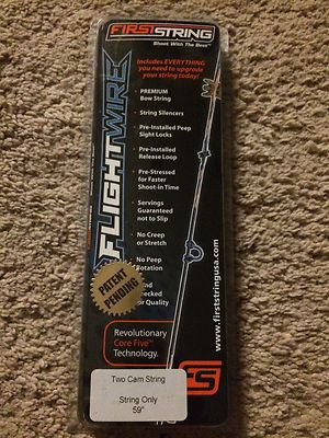 FirstString Flightwire Premium Bow Strings Two Cam String Only 59''