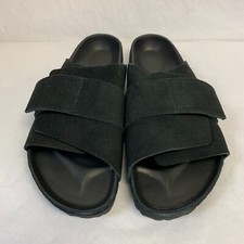Birkenstock New w/ Box Kyoto Black Suede Leather Exquisite Regular Select Size