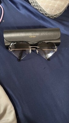 Heart shaped Cartier glasses