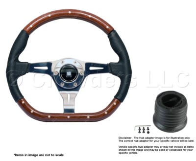 Nardi Kallista 350mm Steering Wheel + Hub for Audi 80 80 5055.35.3000 + .5405