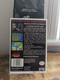 Kay Bee Toys R Us Authentic Vidpro Romance Three Kingdoms KOEI NES Nintendo VTG