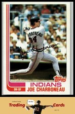 1982 Topps #630 Joe Charboneau Cleveland Indians Baseball Card EX