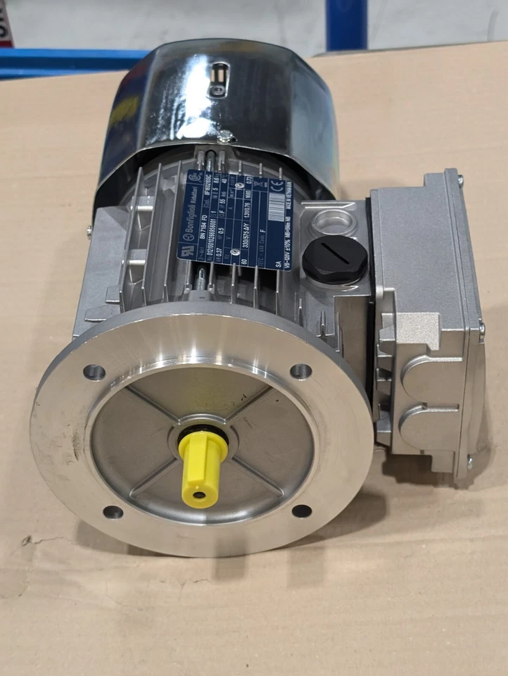 NEW BONFIGLIOLI 0.37kW 0.5hp 3PH brake MOTOR Voltage 330/575V 60Hz IP55 - Image 4 of 4