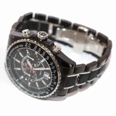 Guess Watch Collection Quartz Analog Chronograph Black Gc Guess Watch Collection Quartz Analog Chronograph Black Gc