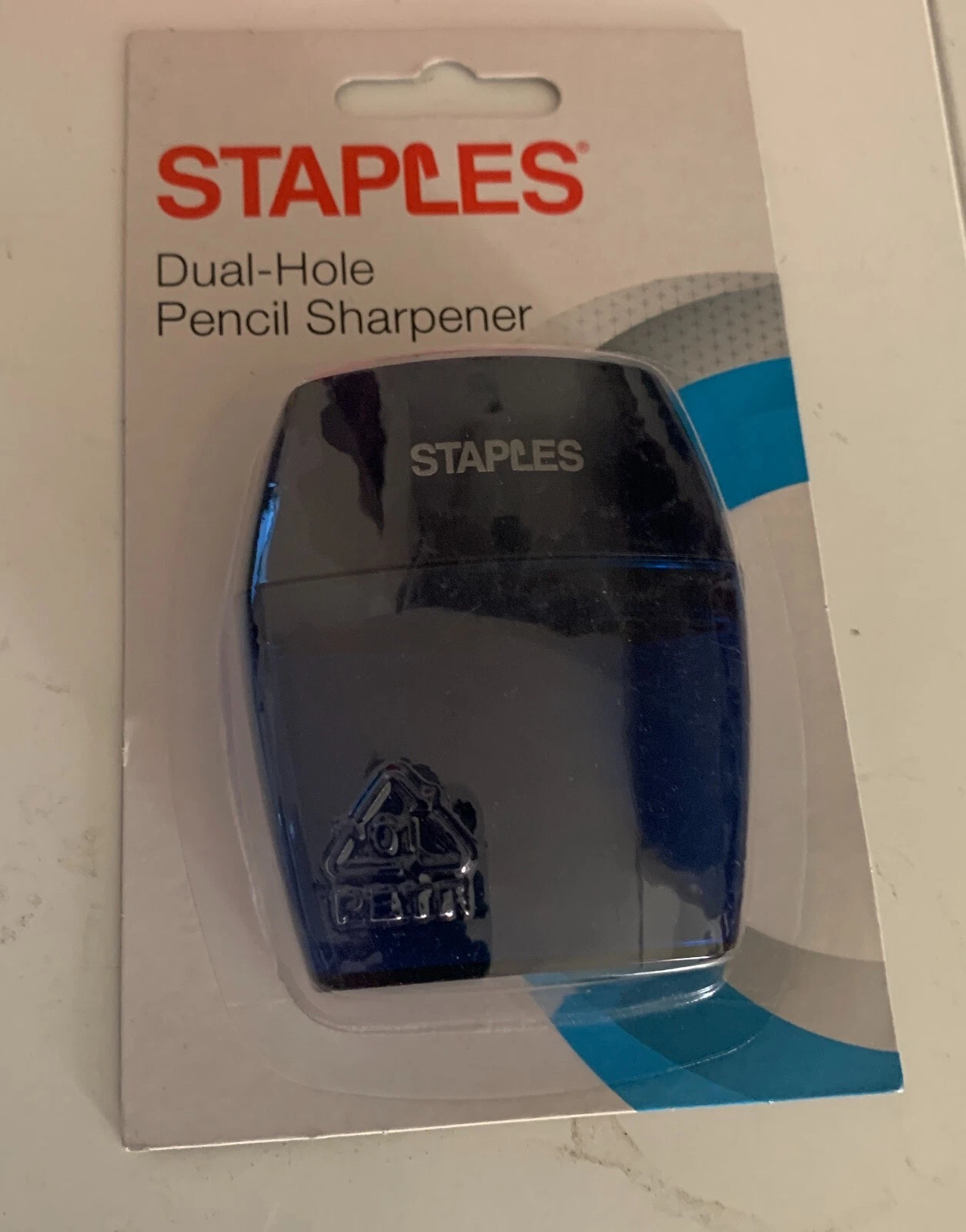 Staples sharpener dark blue