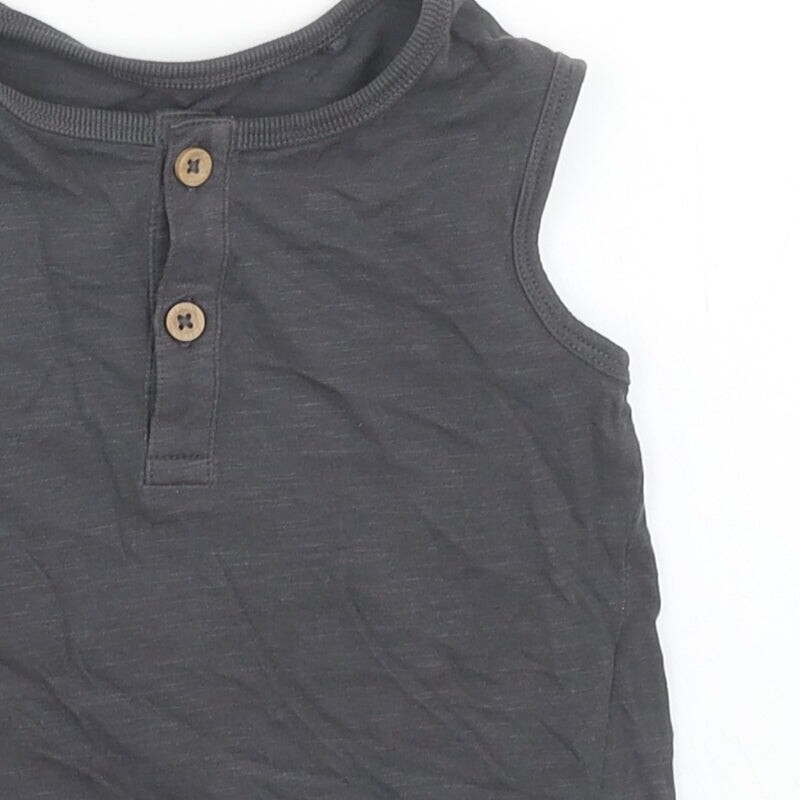 George Boys Grey Cotton blend Tank Size 2 Years image 7