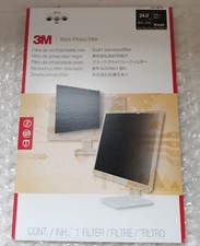 3M Black Privacy Filter 24.0" PF24.0W NEW SEALED 