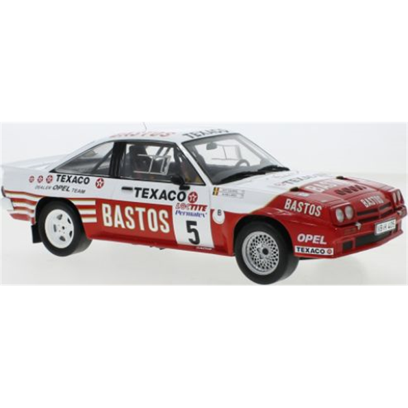 1/24 OPEL Manta 400 Group B Bastos Texaco Rally Team 24 Hours de Ypres Rally, Condroz Rally, Haspengow Rally 1986