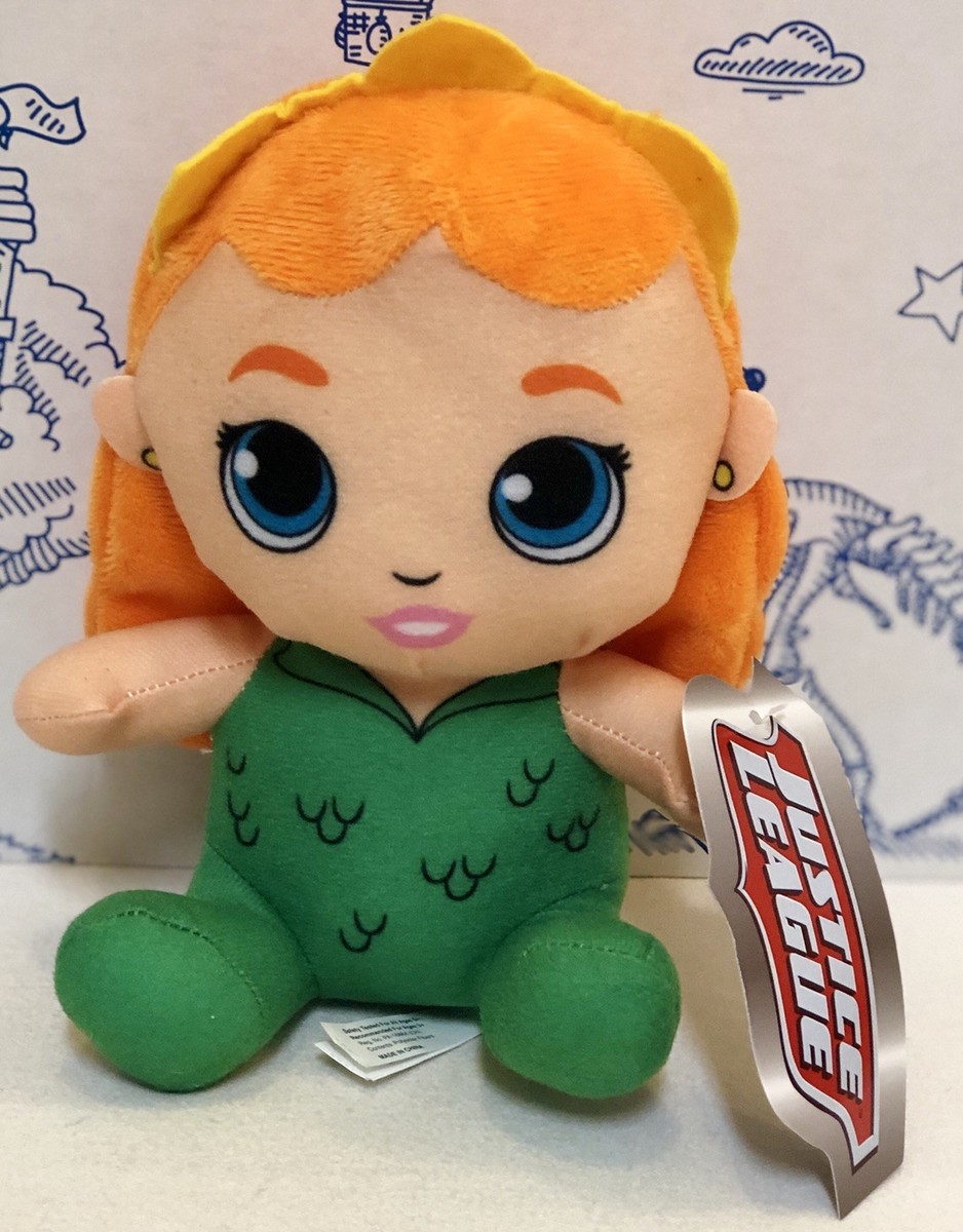 New DC Comics Justice League Mera Aqua Girl Plush Doll Toy Factory