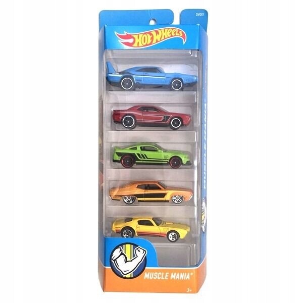 hot wheels muscle mania 5 pack