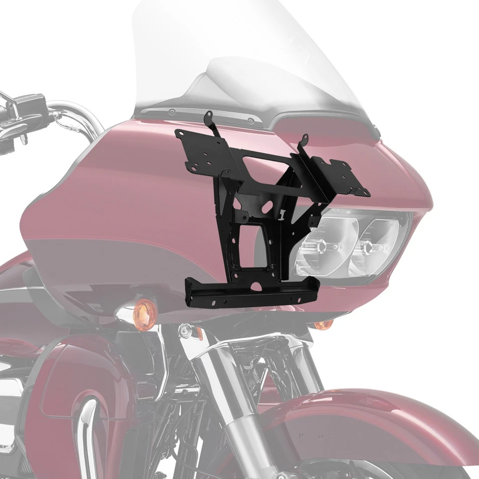 Inner Fairing Bracket Radio Mount Kit Fit For Harley Touring Road Glide 15-23 US - Image 3 of 4