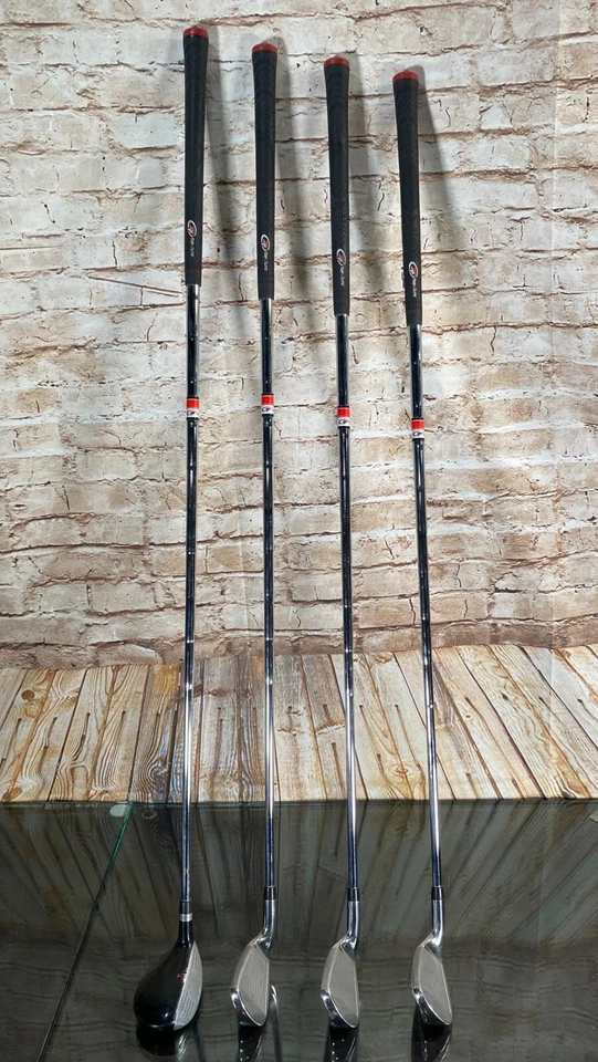 TOP FLITE XL 4pc Men's RH Iron Set 5-Hybrid 6 7 8 Stiff Steel Shaft 37" 7-Iron - Image 2 of 4