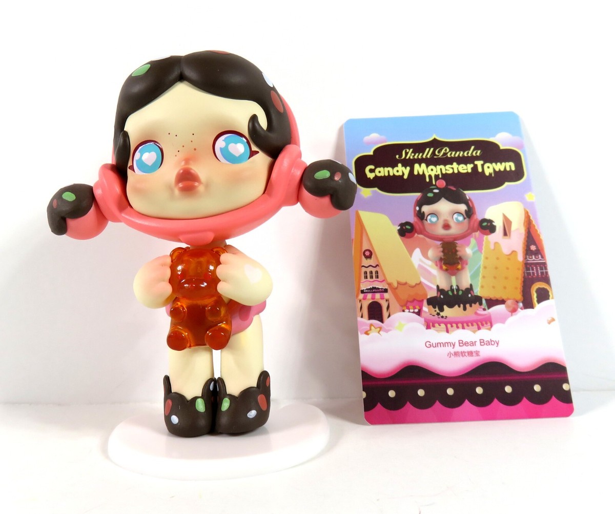 シークレット Candy Monster Town Skull Panda Skullpanda Candy Monster Town Series Secret Adorkable