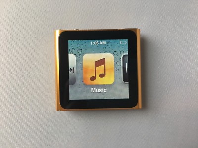 Apple iPod nano 6th Generation Orange (8GB) new 885909423798| eBay