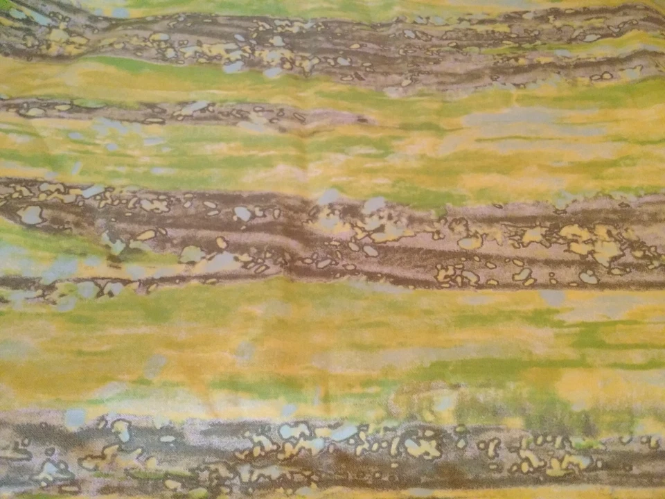 Fabric VINTAGE QUILTERS ONLY NATURE DYES Green 44x115" COTTON #4819 - Image 3 of 4