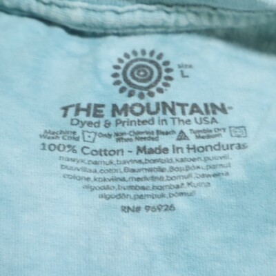 The North Face M MOUNTAIN SKETCH SS TEE - T-shirt imprimé - bark mist/vert