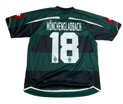 Borussia Mönchengladbach Gladbach Lotto Jersey ''Santander'' Size L