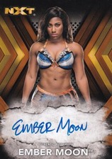 2017 TOPPS WWE NXT WRESTLING BRONZE AUTOGRAPHS EMBER MOON /99 #RA-EM
