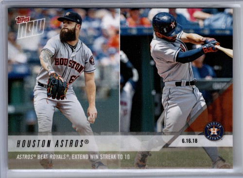 2018 Topps Now 331 HOUSTON ASTROS®