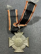 Pre WW1 WWI Imperial German Military Army 1896 81st Regiment Veterans Medal