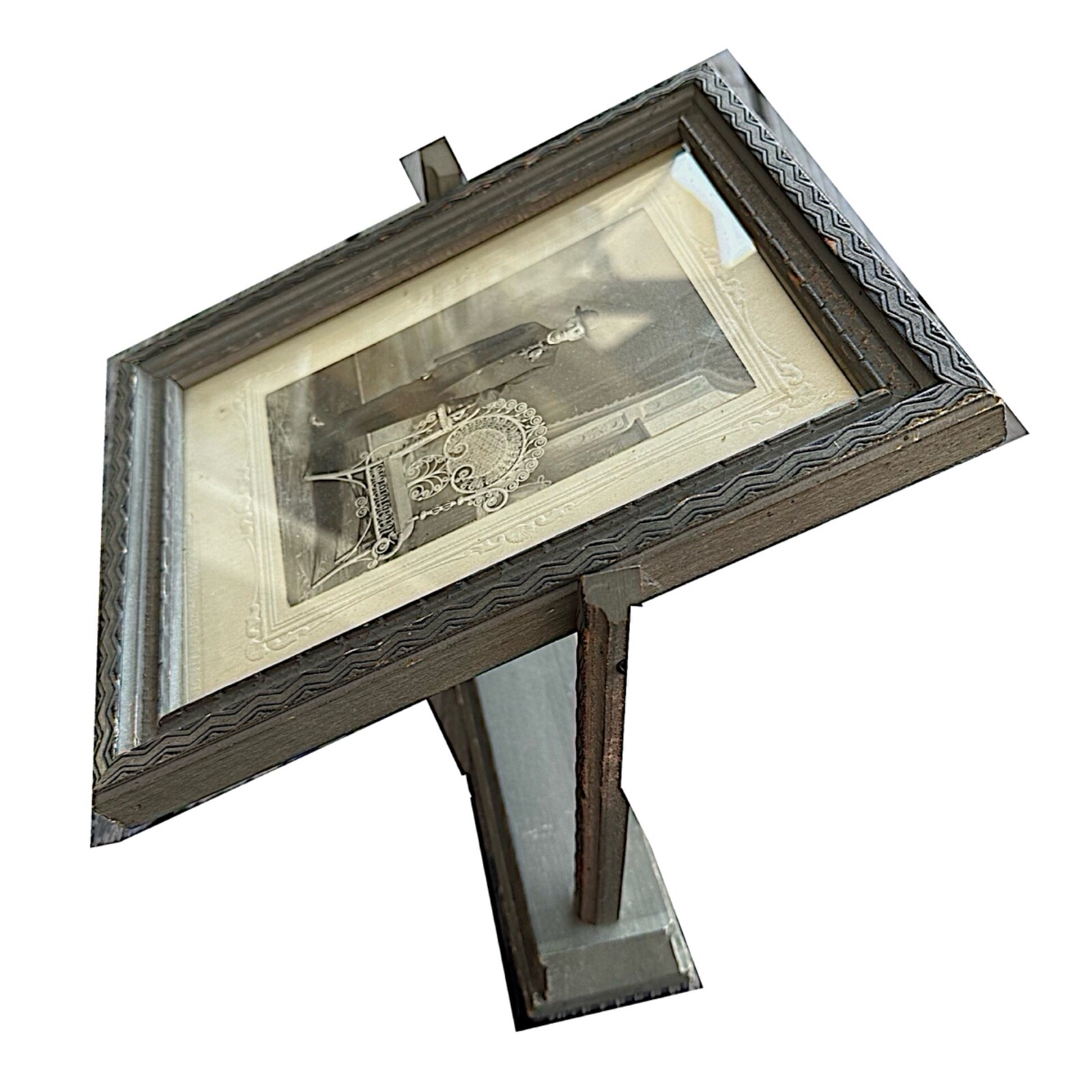 Vintage Ornate Carved Wood Swing Picture Frame 10”x 10” eBay