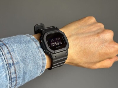Casio G-Shock DW-5600UBB-1D Digital Solid Color Full Black Resin