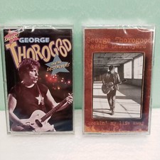 George Thorogood And The Destroyers Cassette Tapes Lot of 2 Sealed