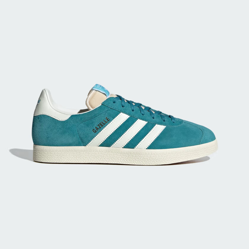 МУЖСКИЕ КРОССОВКИ ADIDAS ORIGINALS GAZELLE Arctic Fusion / Темно-белый / Кремово-белый IG1061